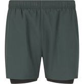 Virtus Zayne V2 Men's 2 in 1 Running Shorts: Forest River