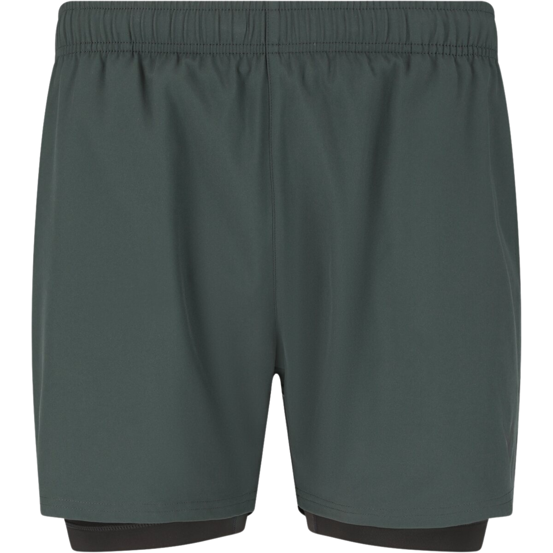 Virtus Zayne V2 Men's 2 in 1 Running Shorts: Forest River