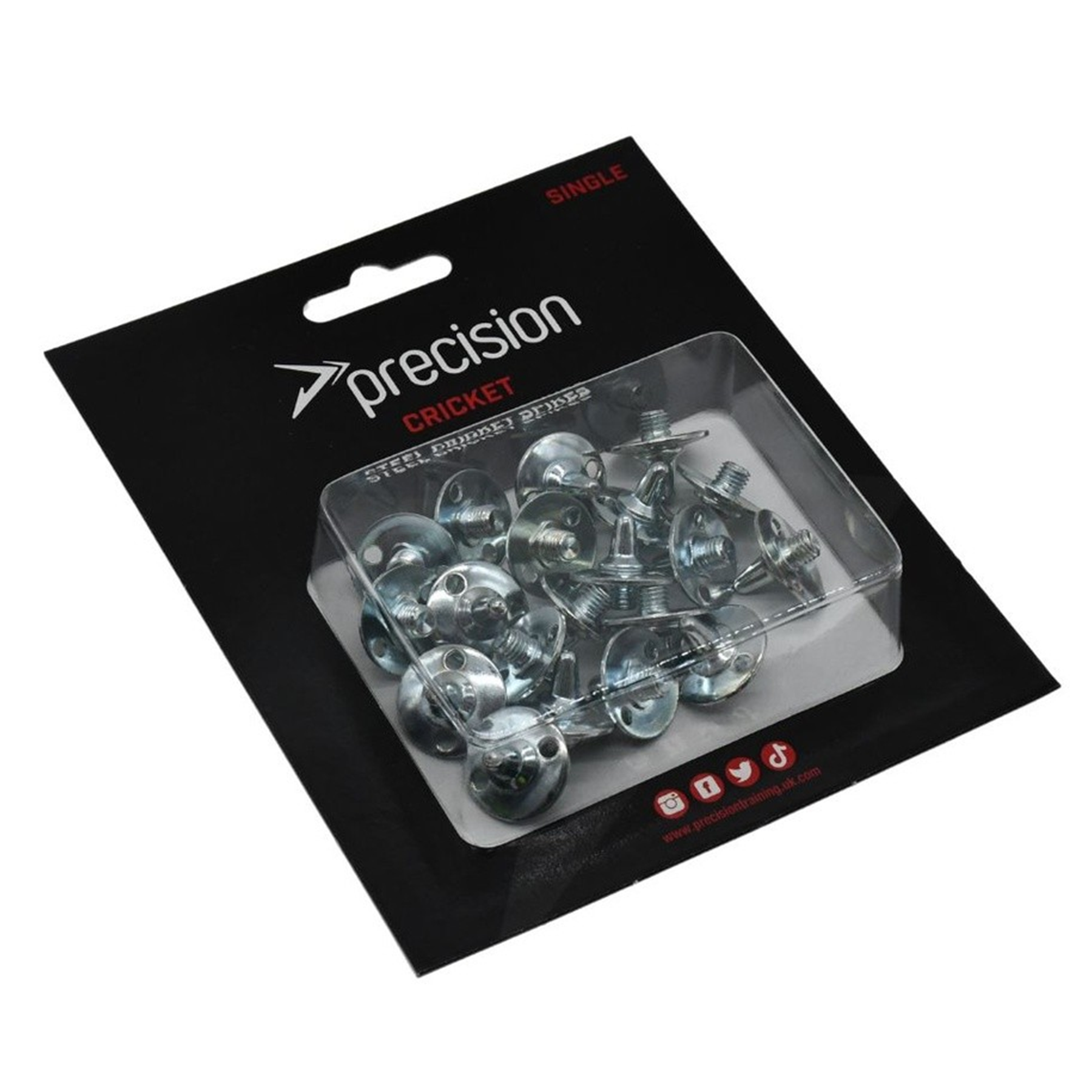 Set of Steel Cricket Spikes