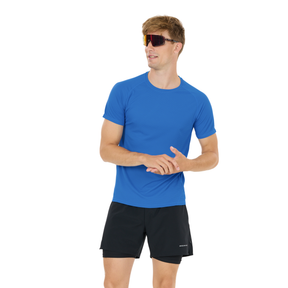 Virtus Geaymay Men's  Short Sleeve Tee: Victoria Blue