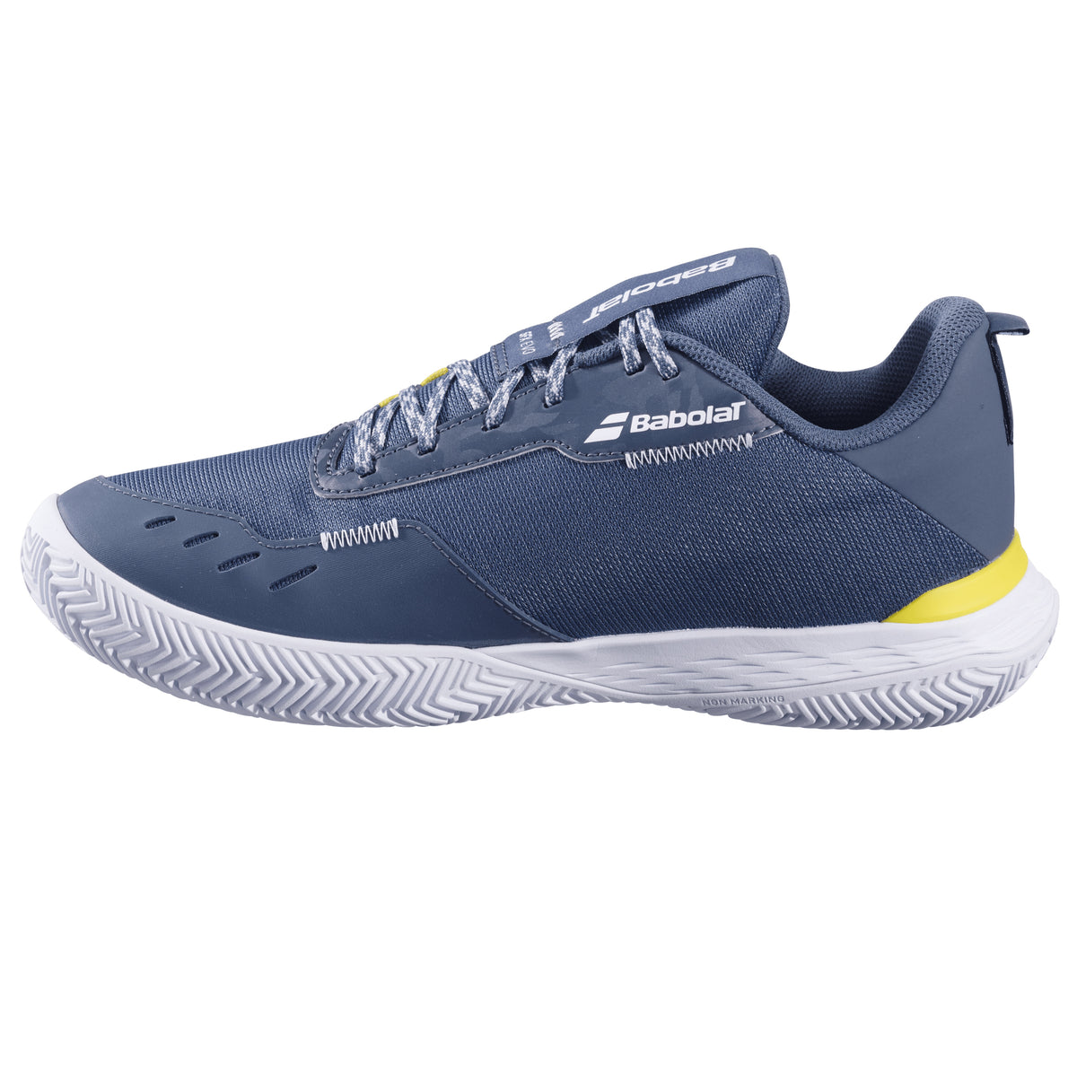 Babolat SFX Evo All Court Mens Indoor Shoes: Dark Grey/White