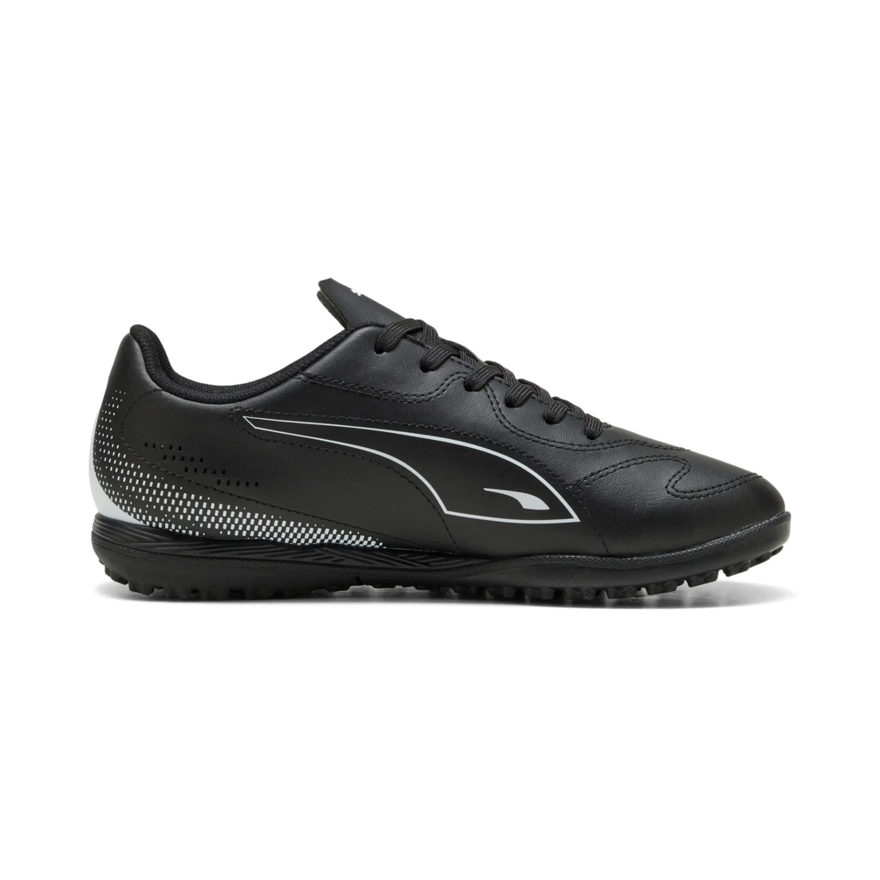 Puma Vitoria II TT Junior Football Boots: Black/White