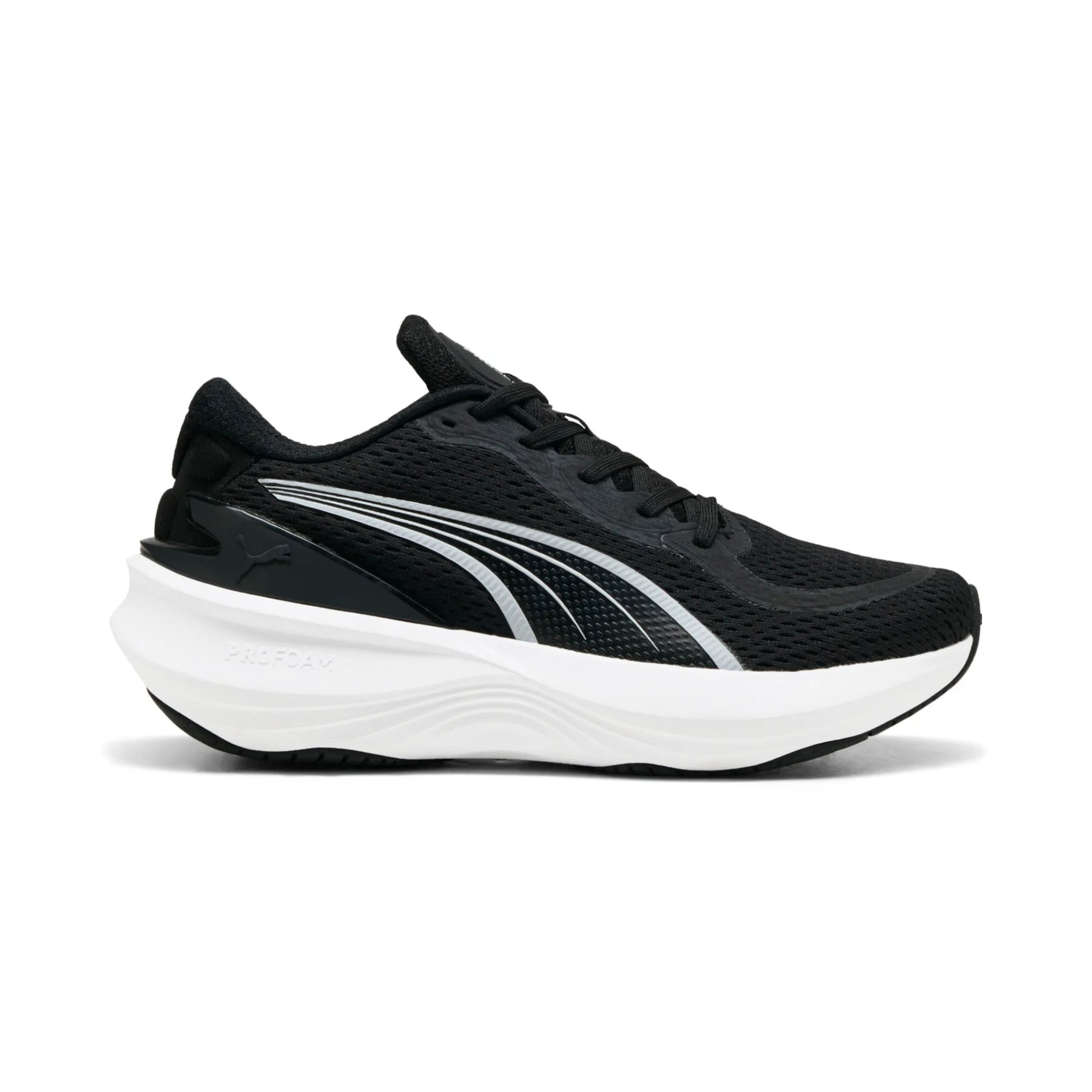 Puma Scend Pro 2 Junior Running Shoes: White/Black