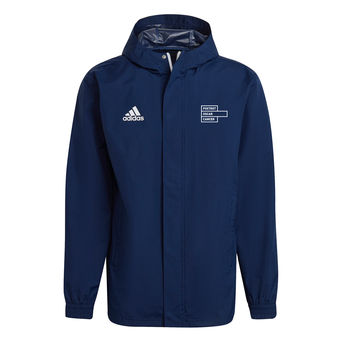 Foxtrot Oscar Adidas Junior All Weather Jacket: Navy