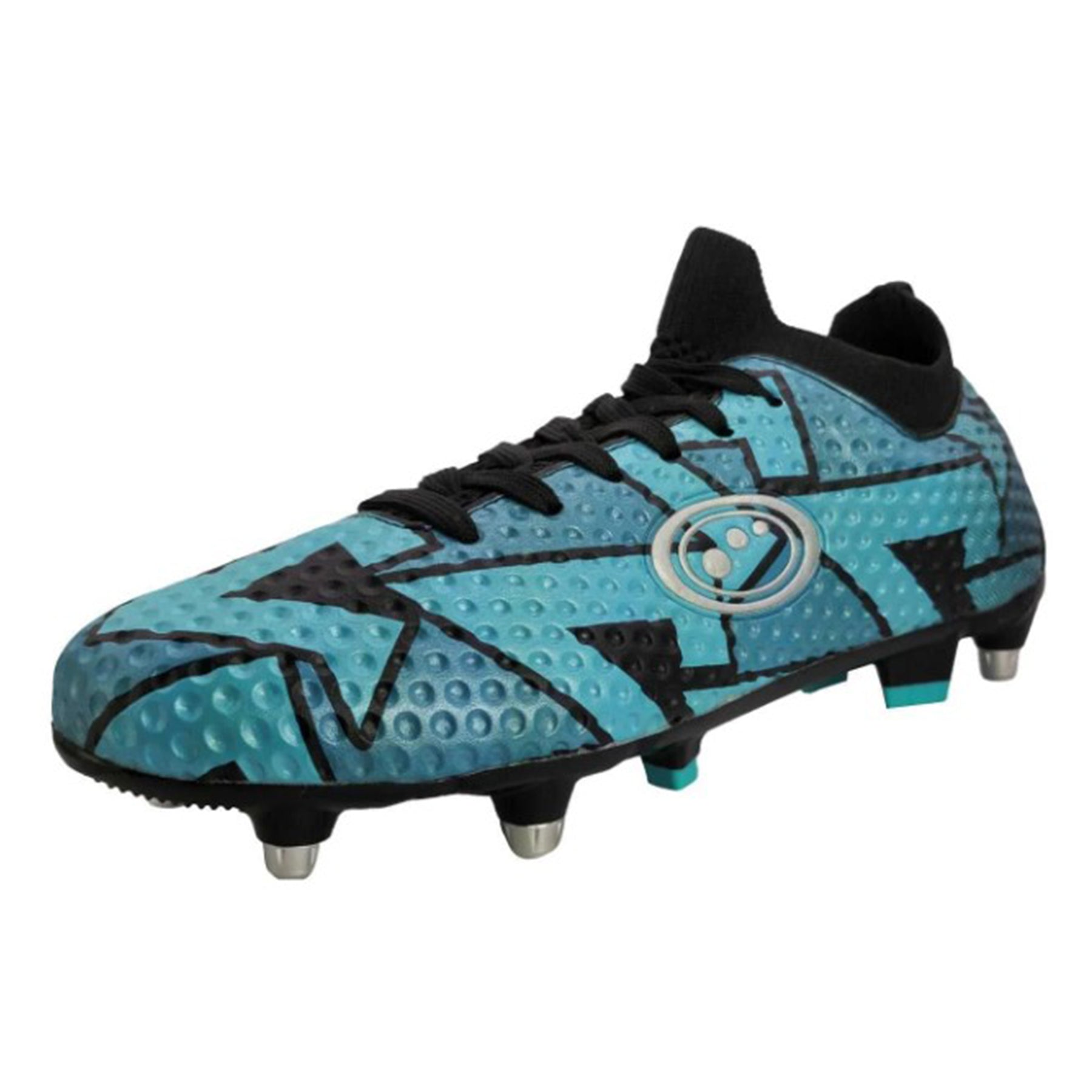 Optimum Fly Knit Hybrid Football Boots: Blue