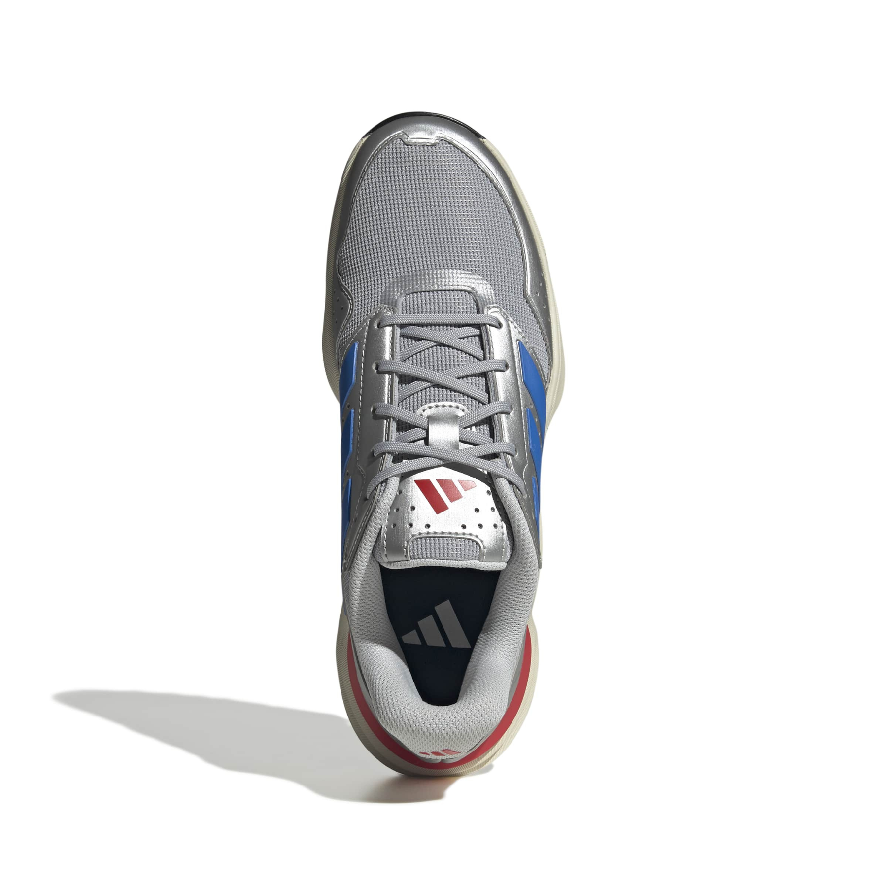 Adidas Adipower League Hockey Shoes: Silver