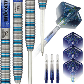 Unicorn Darts T95 Core XL 95% Tungsten: Blue