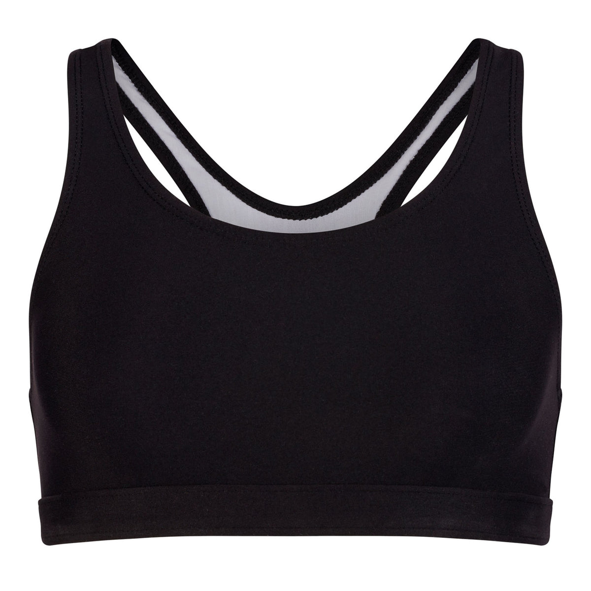 Sportjock Action Sports Bra: Black