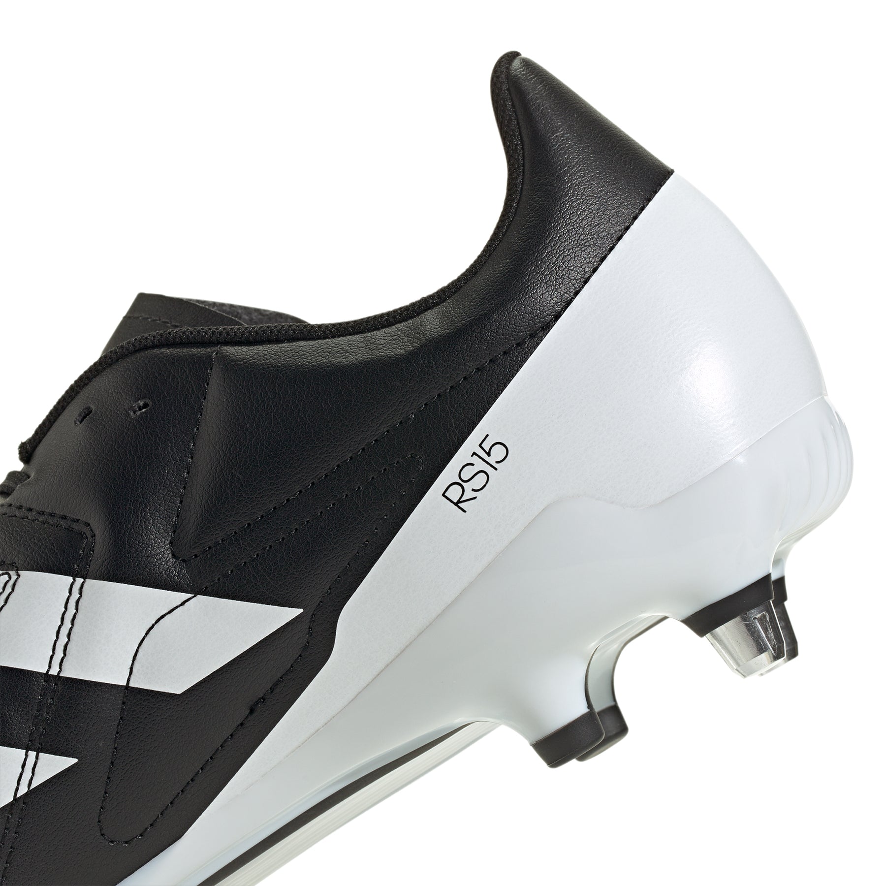 Adidas RS-15 SG Rugby Boots: Black