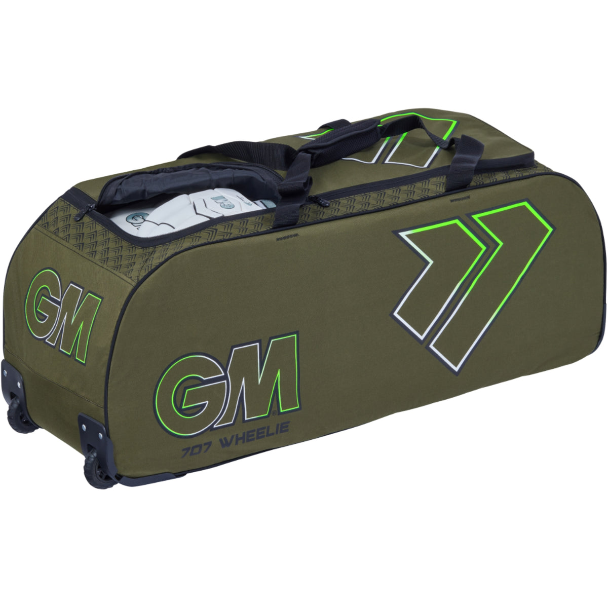 Gunn & Moore 707 Wheelie Cricket Bag: Khaki