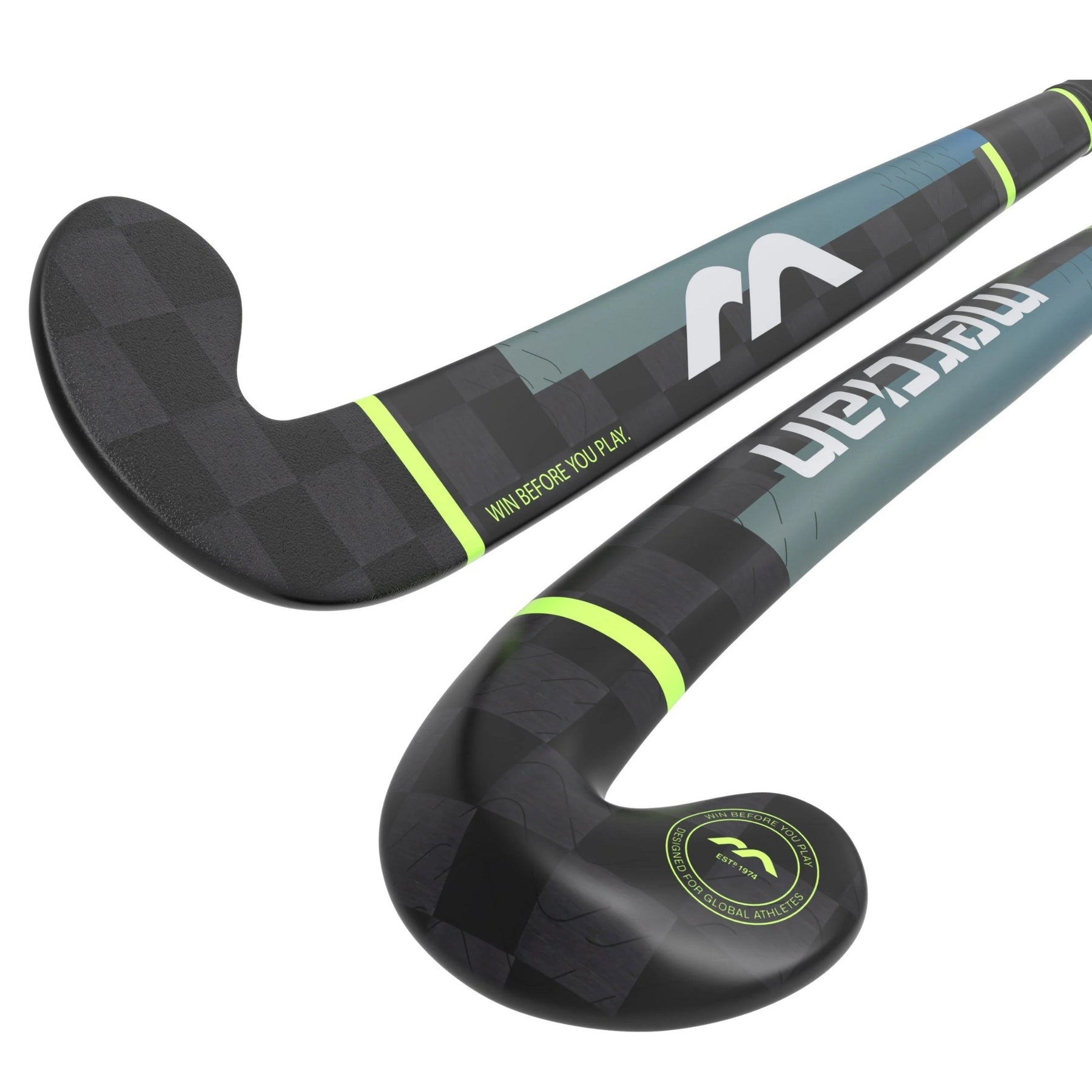 Mercian Elite CK95SC Ultimate Hockey Stick: Carbon/Green Irridescent