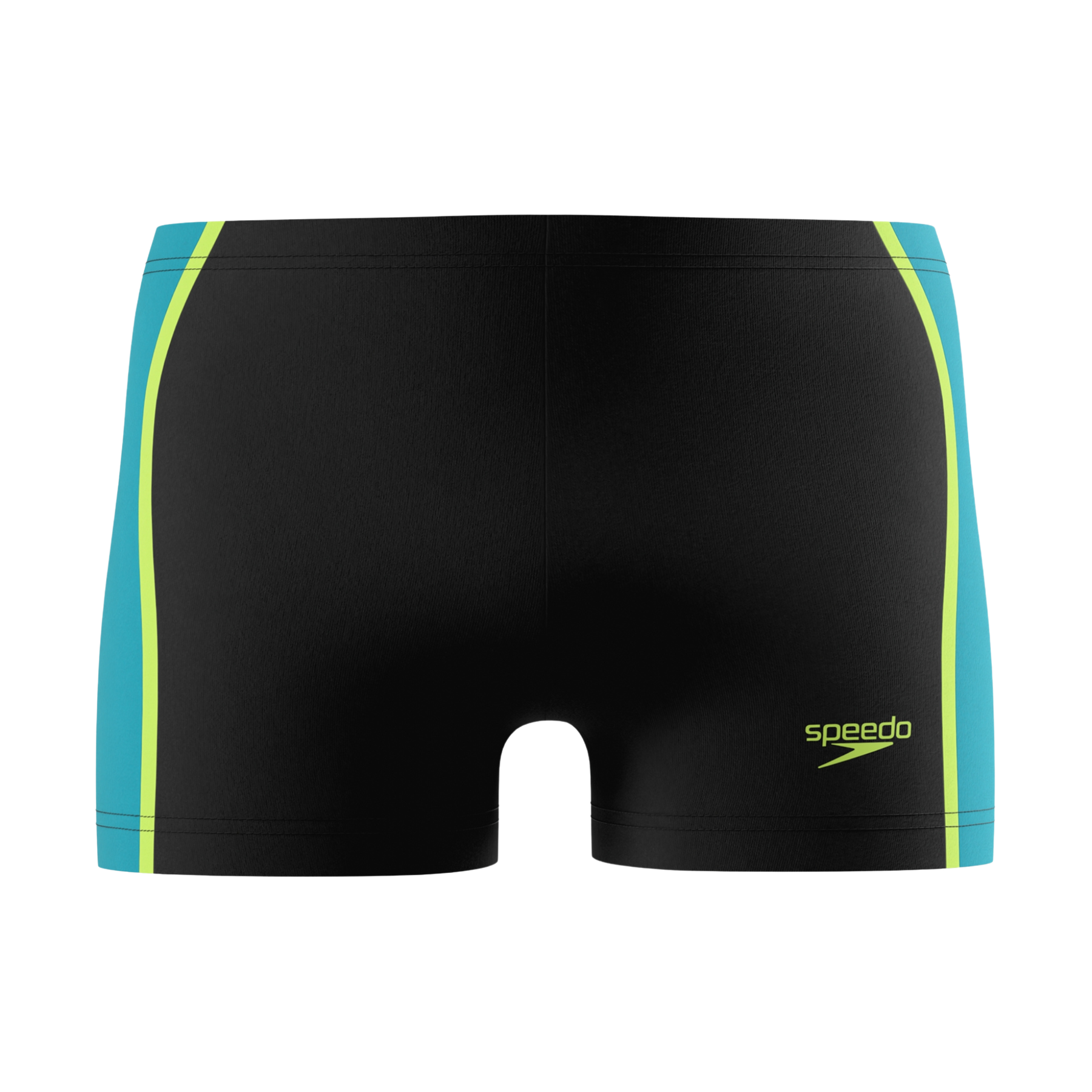 Speedo Mens Solid Splice Aquashort: Anthracite