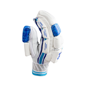 Shrey Chroma Cricket Batting Gloves: Royal Blue/White