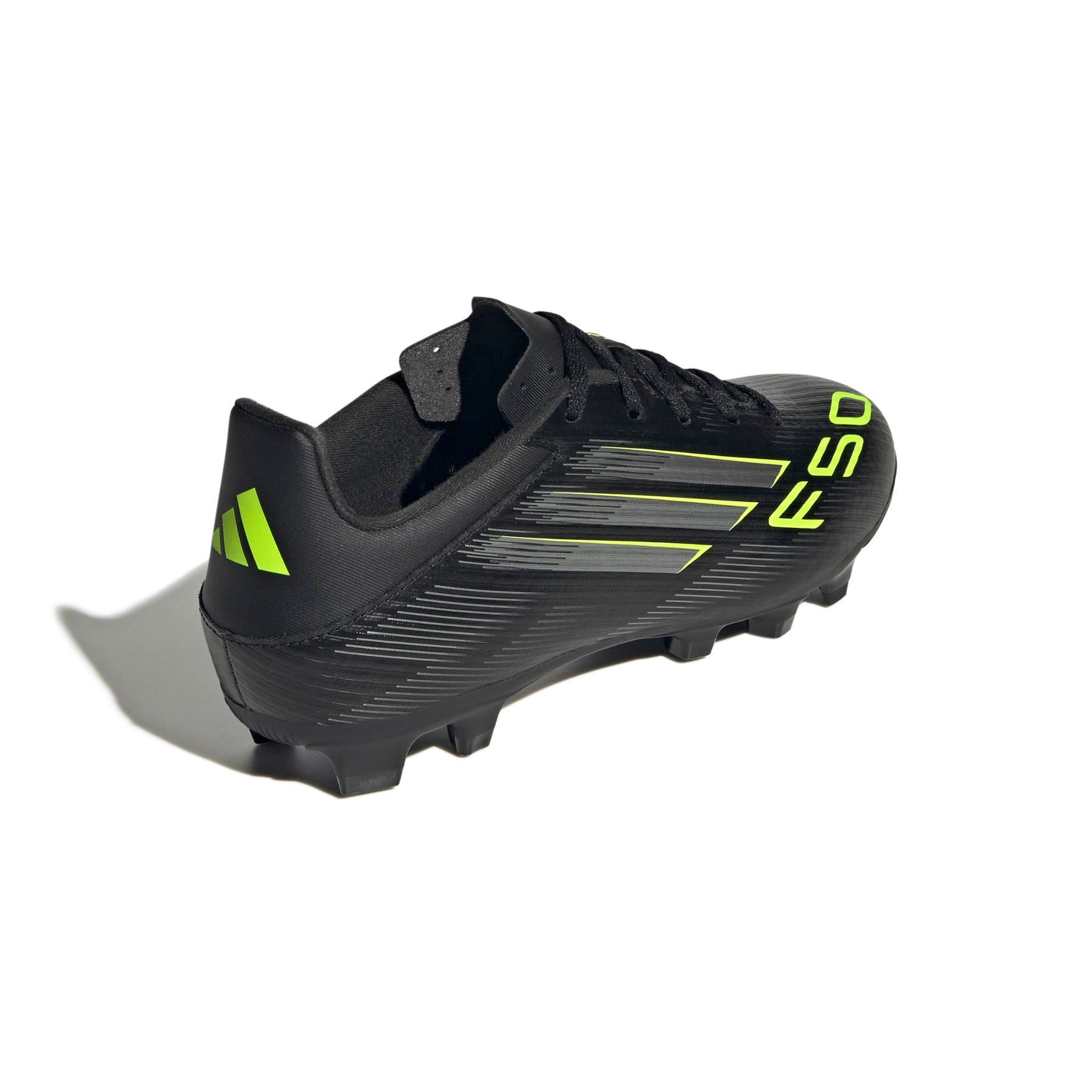 Adidas F50 Club FG/MG Junior Football Boots: Black