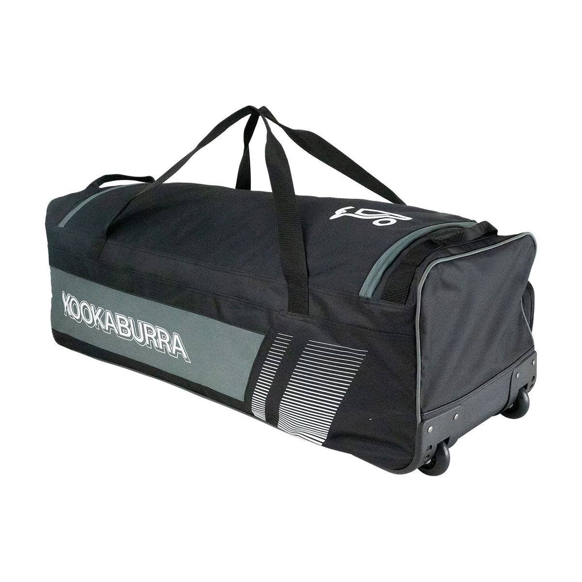 Kookaburra 4500 Wheelie Cricket Bag: Black/Grey