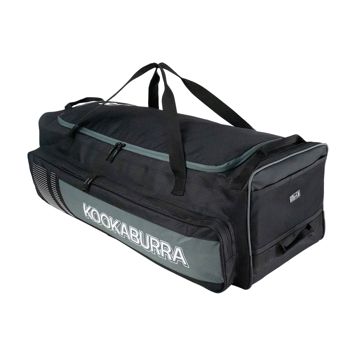 Kookaburra 4500 Wheelie Cricket Bag: Black/Grey