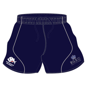 Royal Grammar School Rugby Shorts: Navy