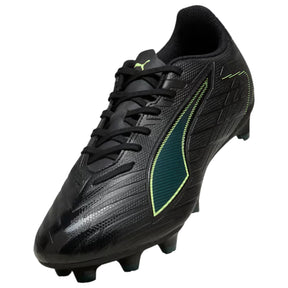 Puma Ultra 6 Play FG/AG Football Boots: Puma Black/Fizzy Light/Green