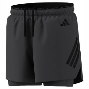 Adidas Adi365 Iconinc Running 2in1 Shorts: Grey