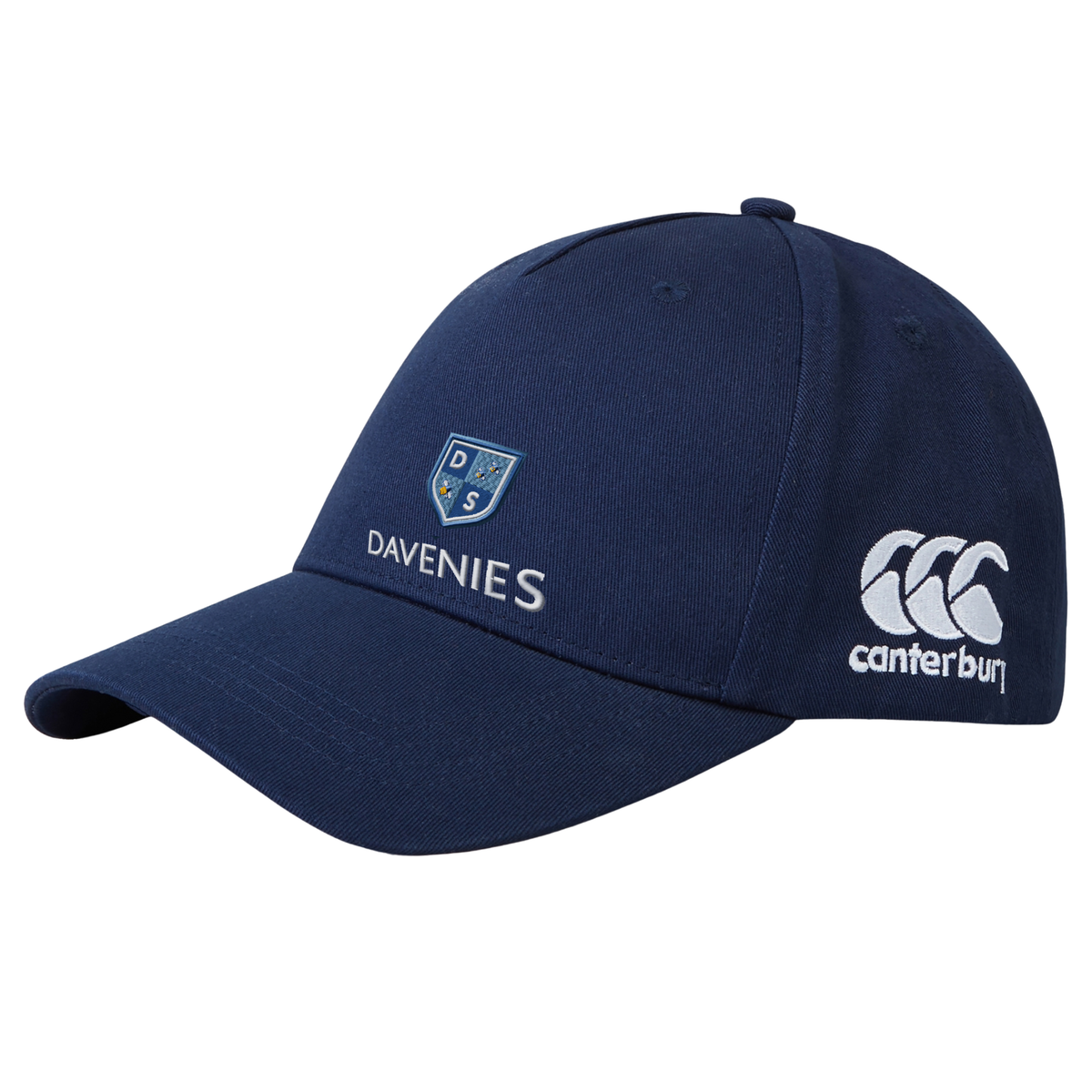 Davenies Club Flexifit Drill Cap: Navy