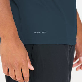 Endurance Mens Vernon V2 T Shirt: Blue Heaven