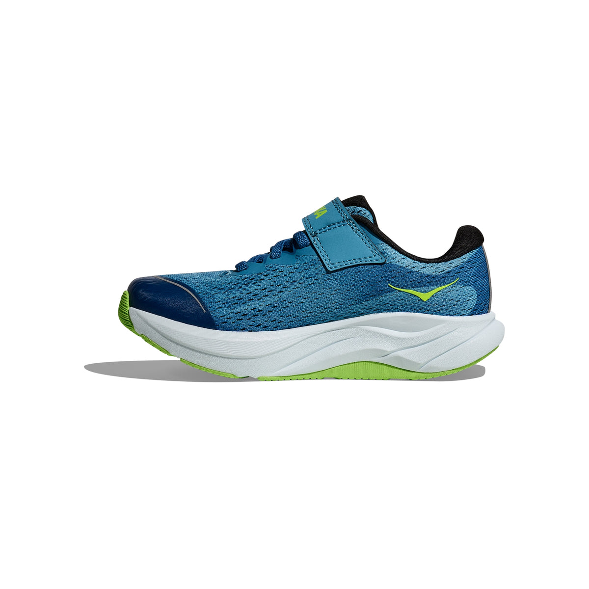 Hoka Rincon 4 Kids Running Shoes: Foggy Night/Alpine Blue