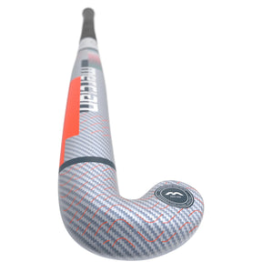 Mercian Evolution CKF35 Ultimate Hockey Stick: Silver Carbon/Orange