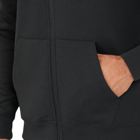 Virtus Taro Technical Full Zip Mens Hoody: Black