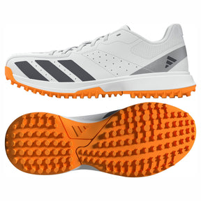 Adidas Howzat Spikeless Adult Cricket Shoes: White