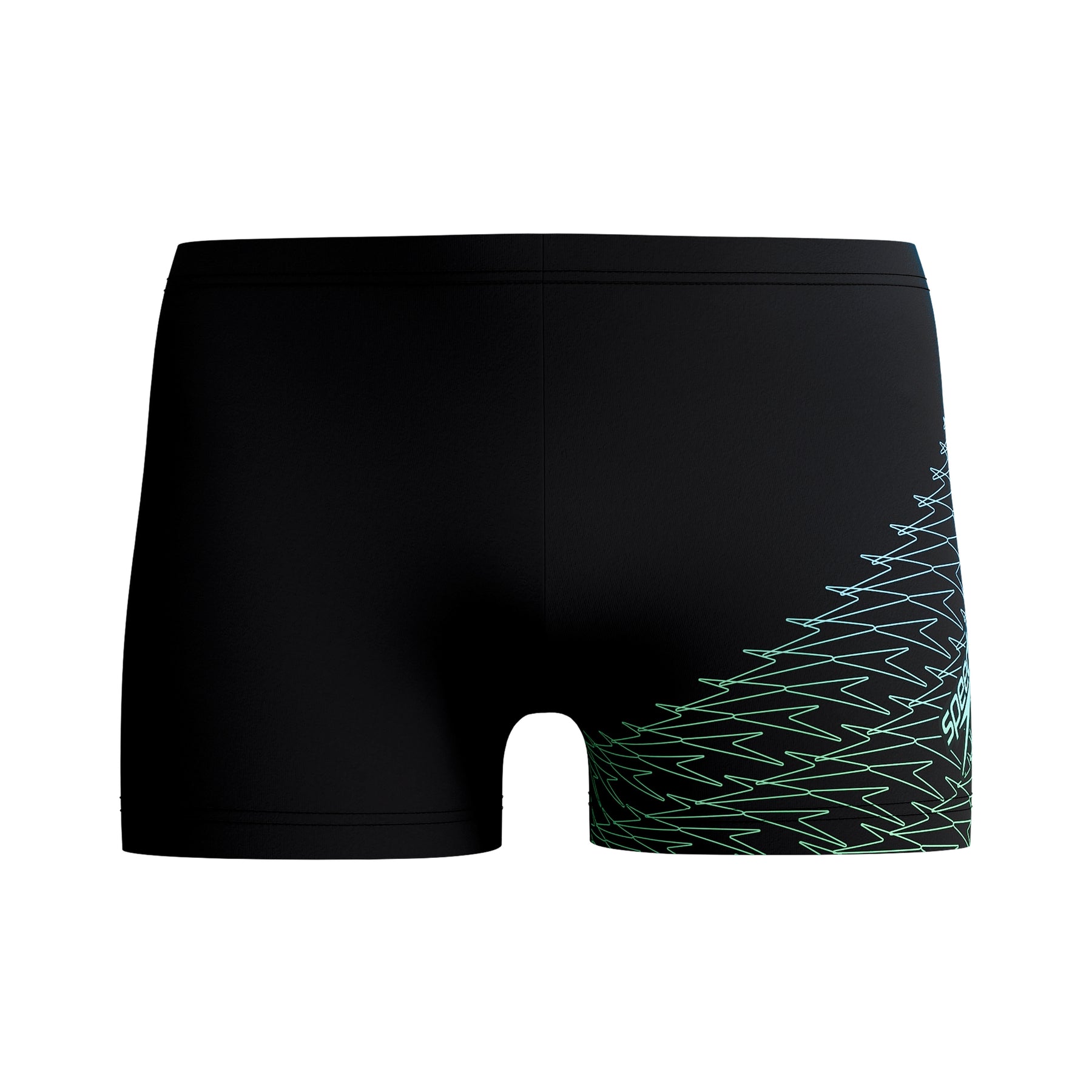 Speedo Mens Medley Logo Aquashort: Green
