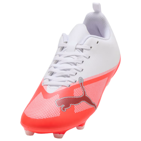 Puma Ultra 7 Play FG/AG Junior Football Boots: Red/Black/White