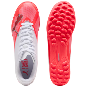 Puma Ultra 7 Play Astro Football Boots: Red/White