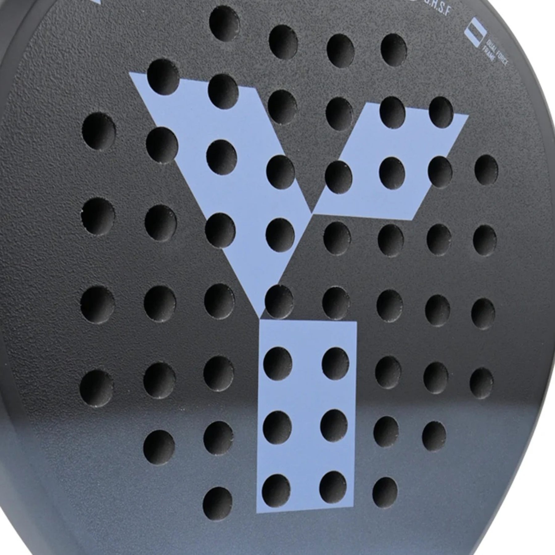 Y1 Axel Padel Racket: Black/Blue