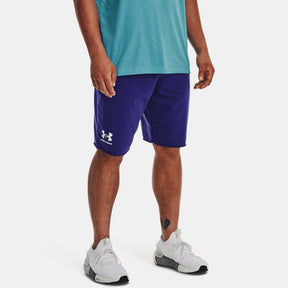 Under Armour Men's Rival Terry Shorts: Sonar Blue