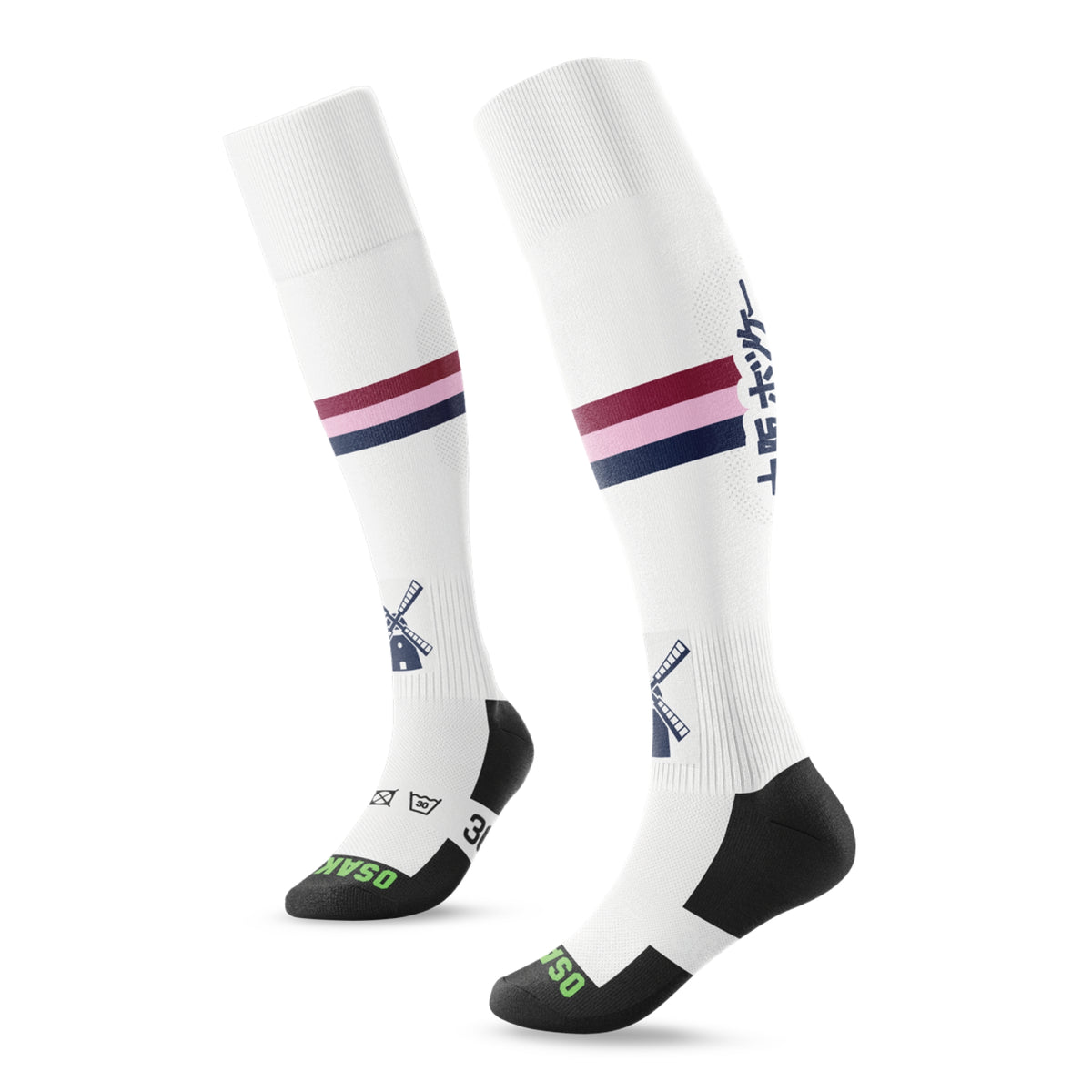 Wimbledon HC Unisex Osaka Away Socks: White