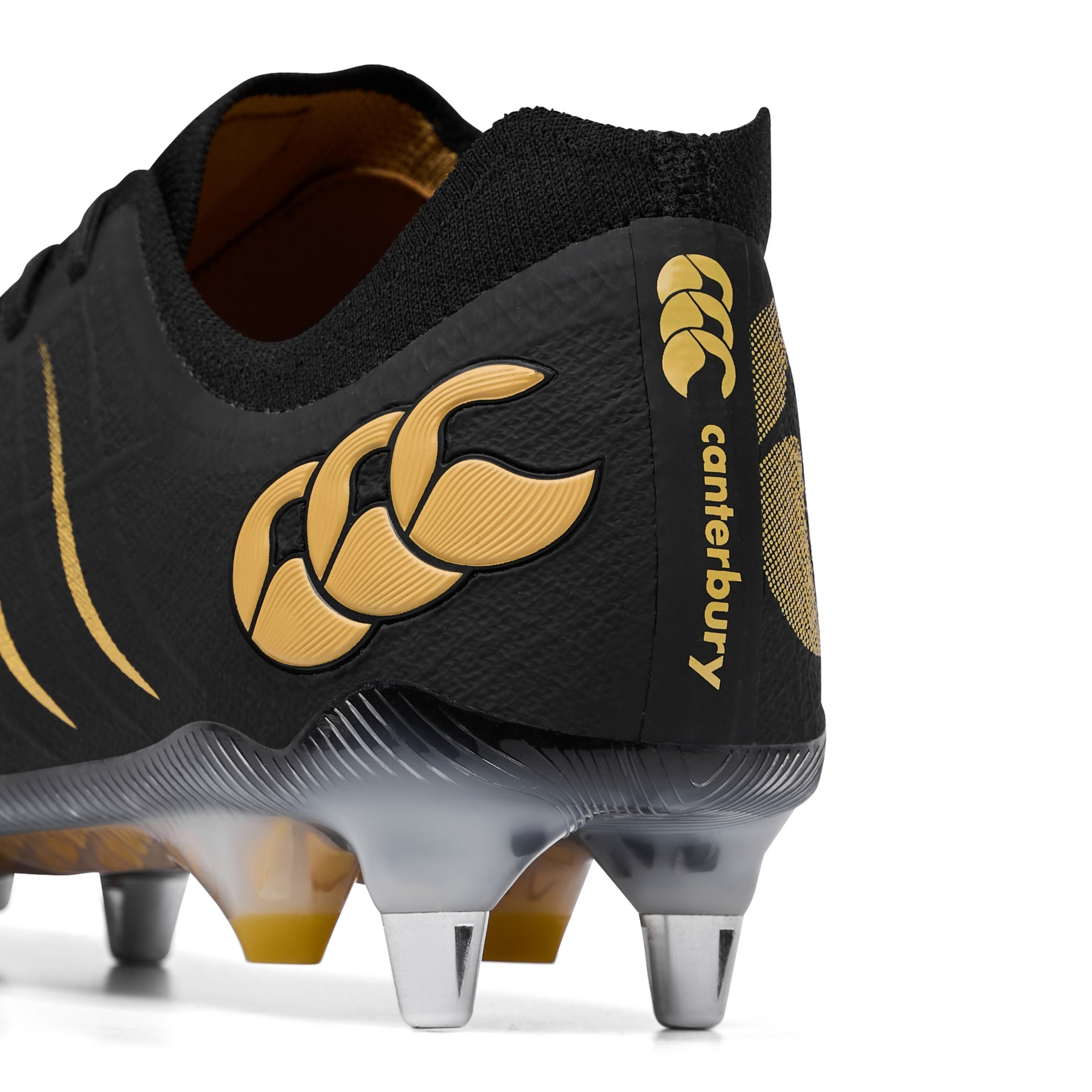 Canterbury Phoenix 2.0 Elite Soft Ground Rugby Boots: Black