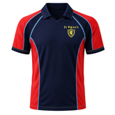 St Piran's Clan Polo: Scarlet/South