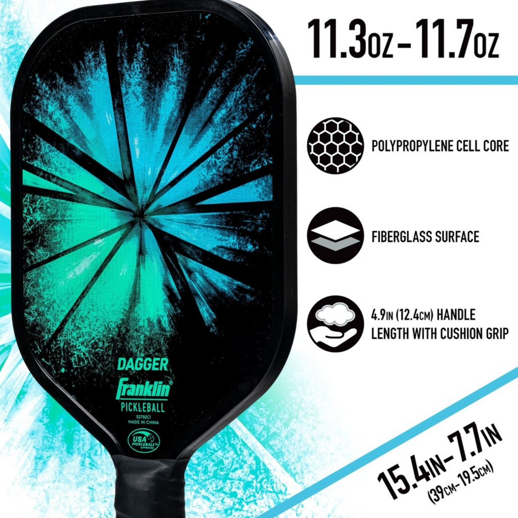Franklin Dagger Pickleball Paddle