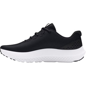 Under Armour Surge 4 Kids School Running Shoes: Black/Anthracite/White