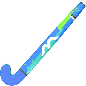 Mercian Genesis CF5 Pro Hockey Stick: Royal/Aqua