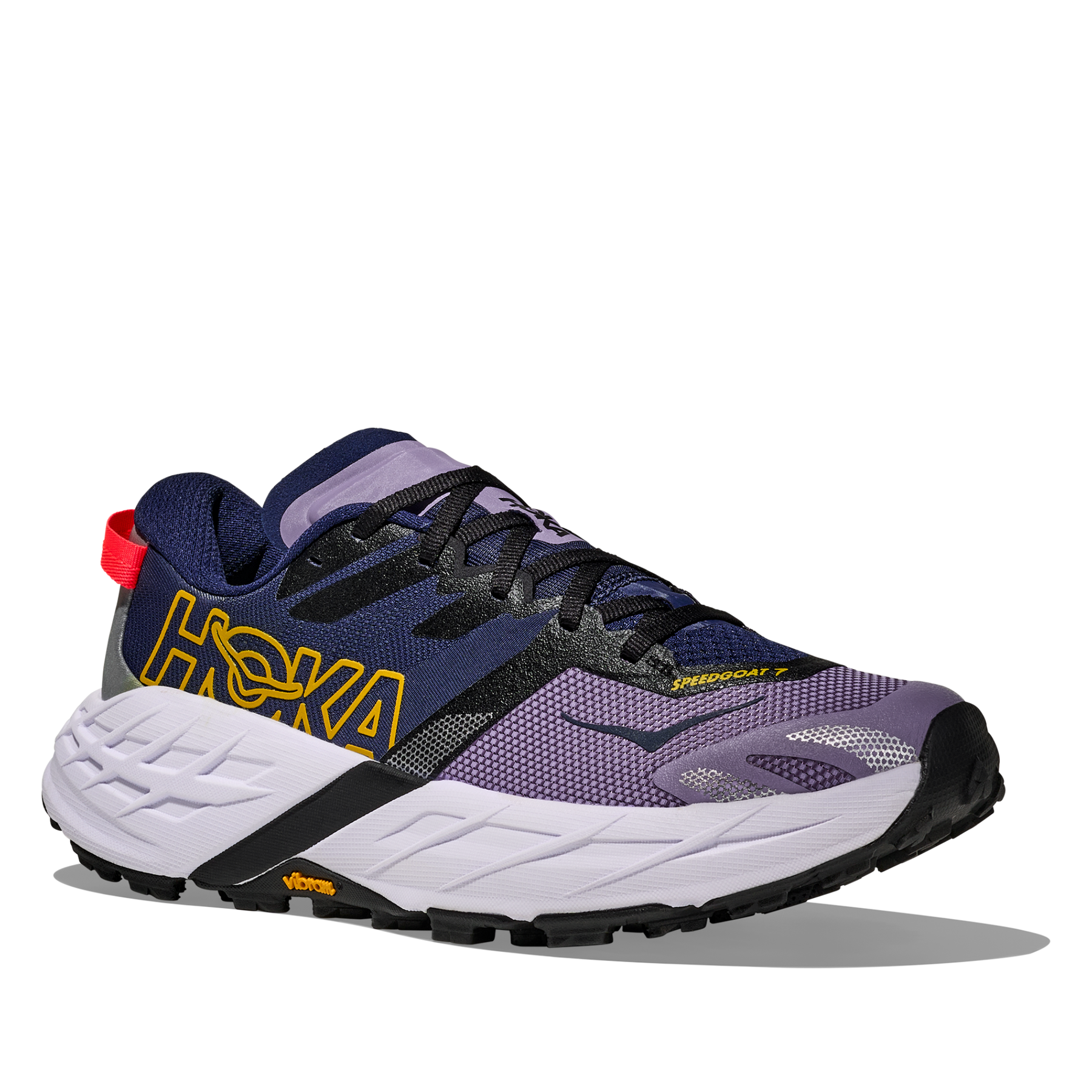 Hoka Speedgoat 7 Women's Running Shoes: Berry Jam/Starlight Glow