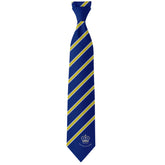 Royal Grammar School Tie Windsor: Sapphire/Yellow