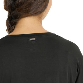 Athlecia Pacy Womens Long Sleeve Tee: Black