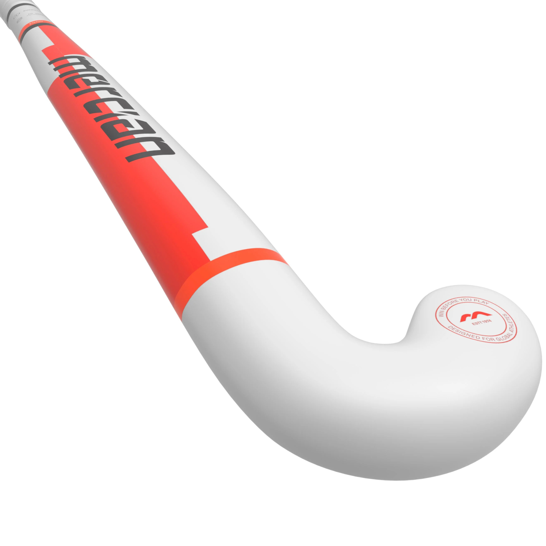Mercian Genesis FG100 Low Junior Hockey Stick: White/Red