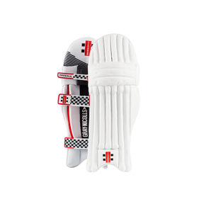 Gray Nicolls Imperia 1.0 Batting Pads: White/Blue - Adult RH