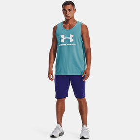 Under Armour Men's Rival Terry Shorts: Sonar Blue