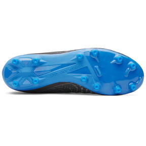 Under Armour Magnetico Select 5 FG Football Shoes: Black/Castlerock/Blue