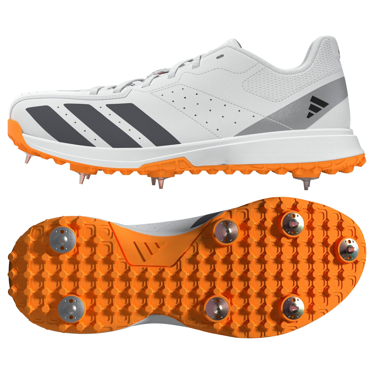 Adidas Howzat Spike Adult Cricket Shoes: White