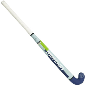 Mercian Genesis CF25 Pro Hockey Stick: Grey/Marine Blue