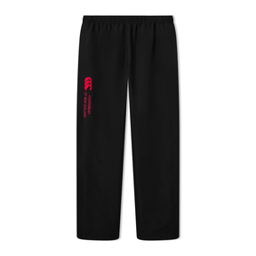 Canterbury Junior Open Hem Stadium Pant: Black/Red